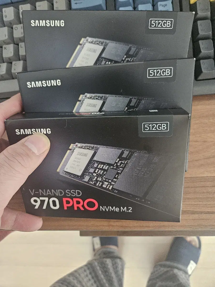 삼성 970  PRO 512G 미개봉